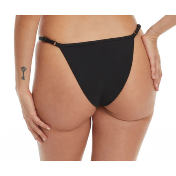 Good American Good Fit String Bikini Bottom Sz 7 (4XL) Stormy Green NWT - Picture 9 of 12